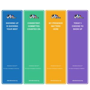 First page of the Attendance USA Student Bookmarks (Item 07)