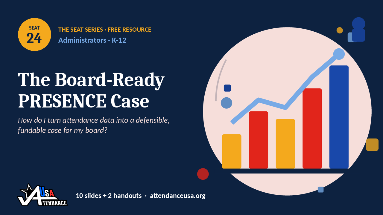 Seat 24 The Board-Ready PRESENCE Case, an original Seat Series illustration from Attendance USA.