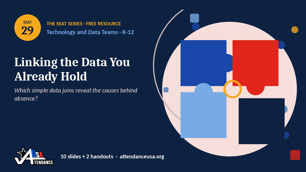 Seat 29 Linking the Data You Already Hold, an original Seat Series illustration from Attendance USA.
