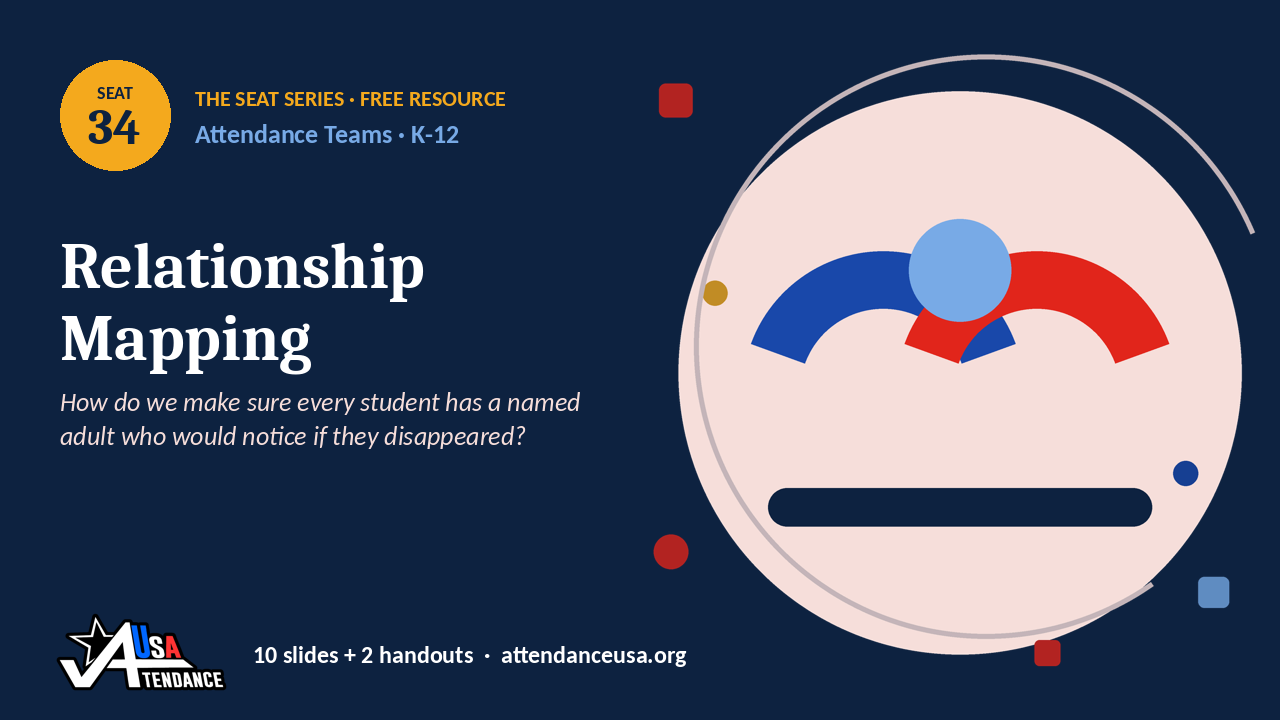 Seat 34 Relationship Mapping, an original Seat Series illustration from Attendance USA.